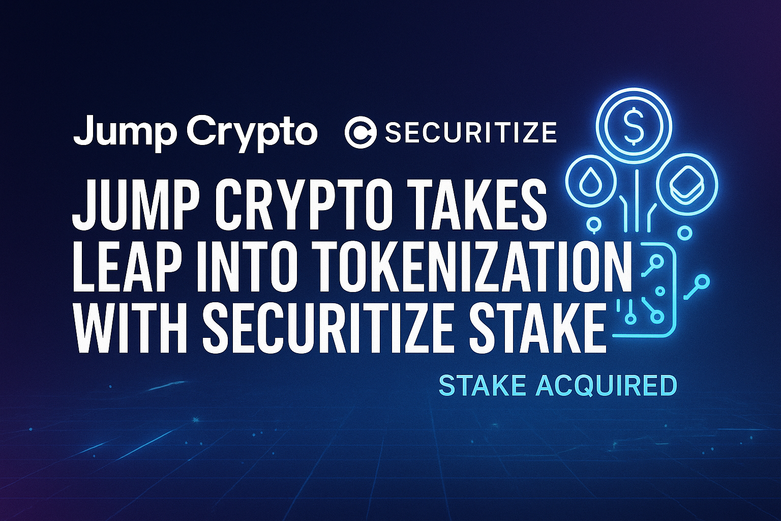 Jump Crypto takes leap into tokenization with Securitize stake