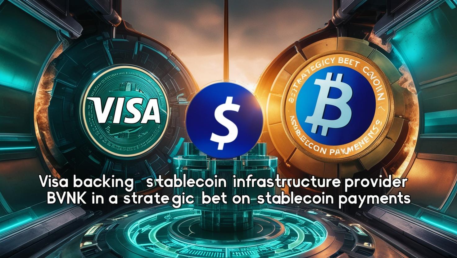 Visa backs stablecoin infra provider BVNK in strategic bet on stablecoin payments