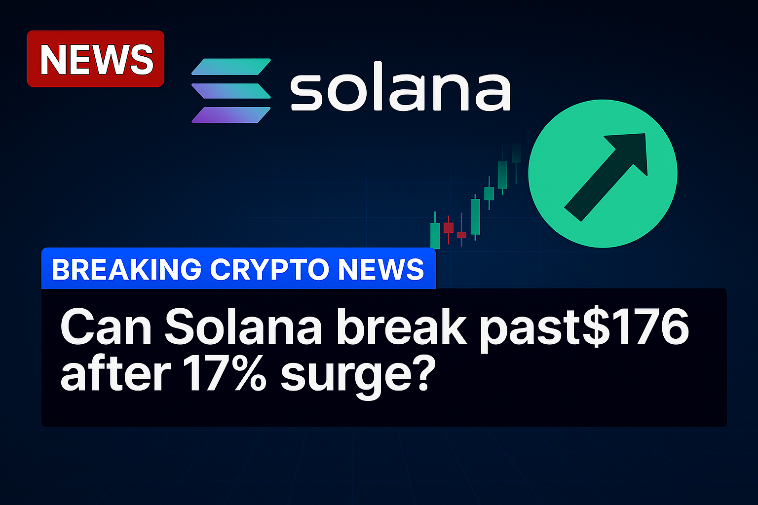 Can Solana break past $176 after 17% surge?