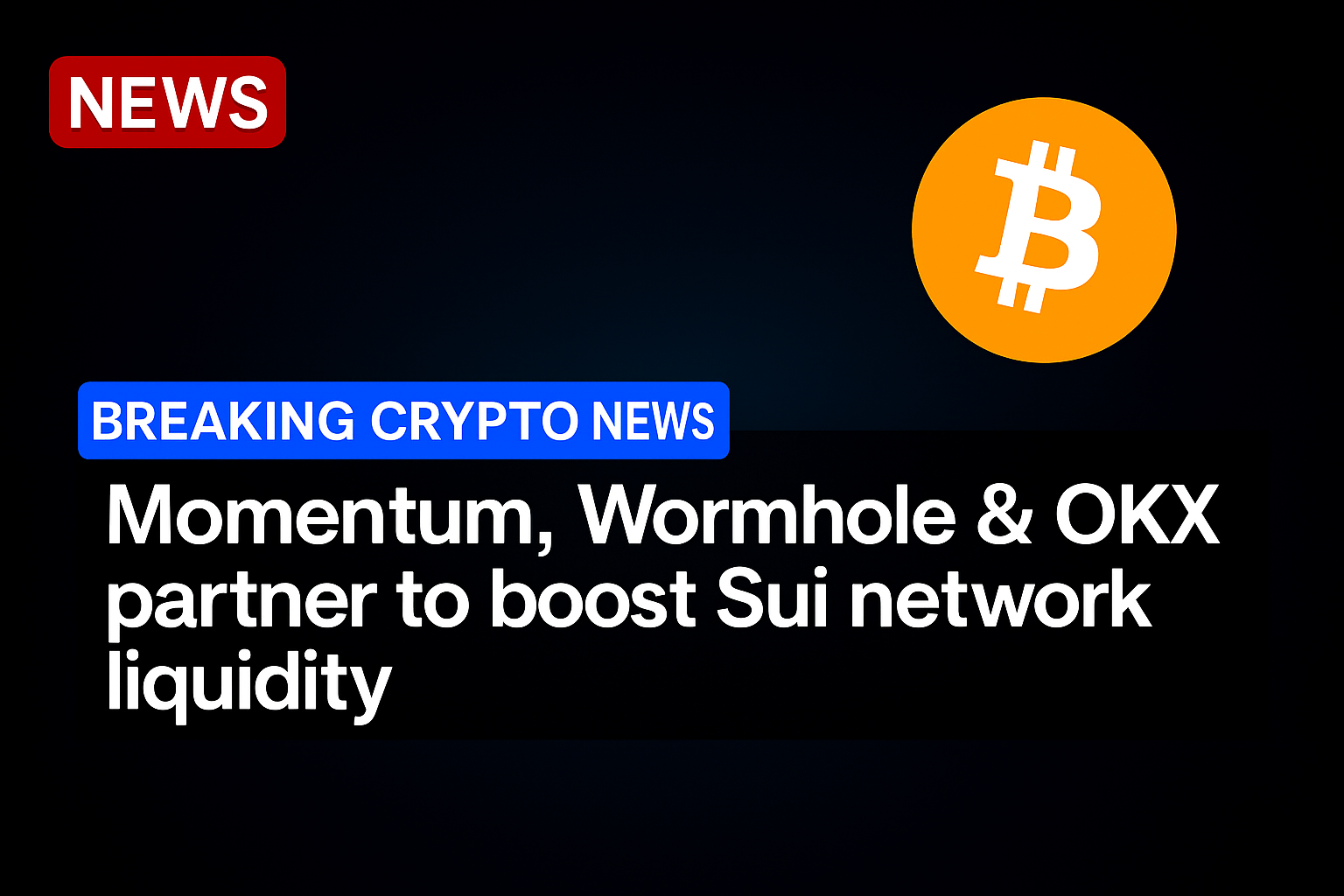 Momentum, Wormhole & OKX partner to boost Sui network liquidity