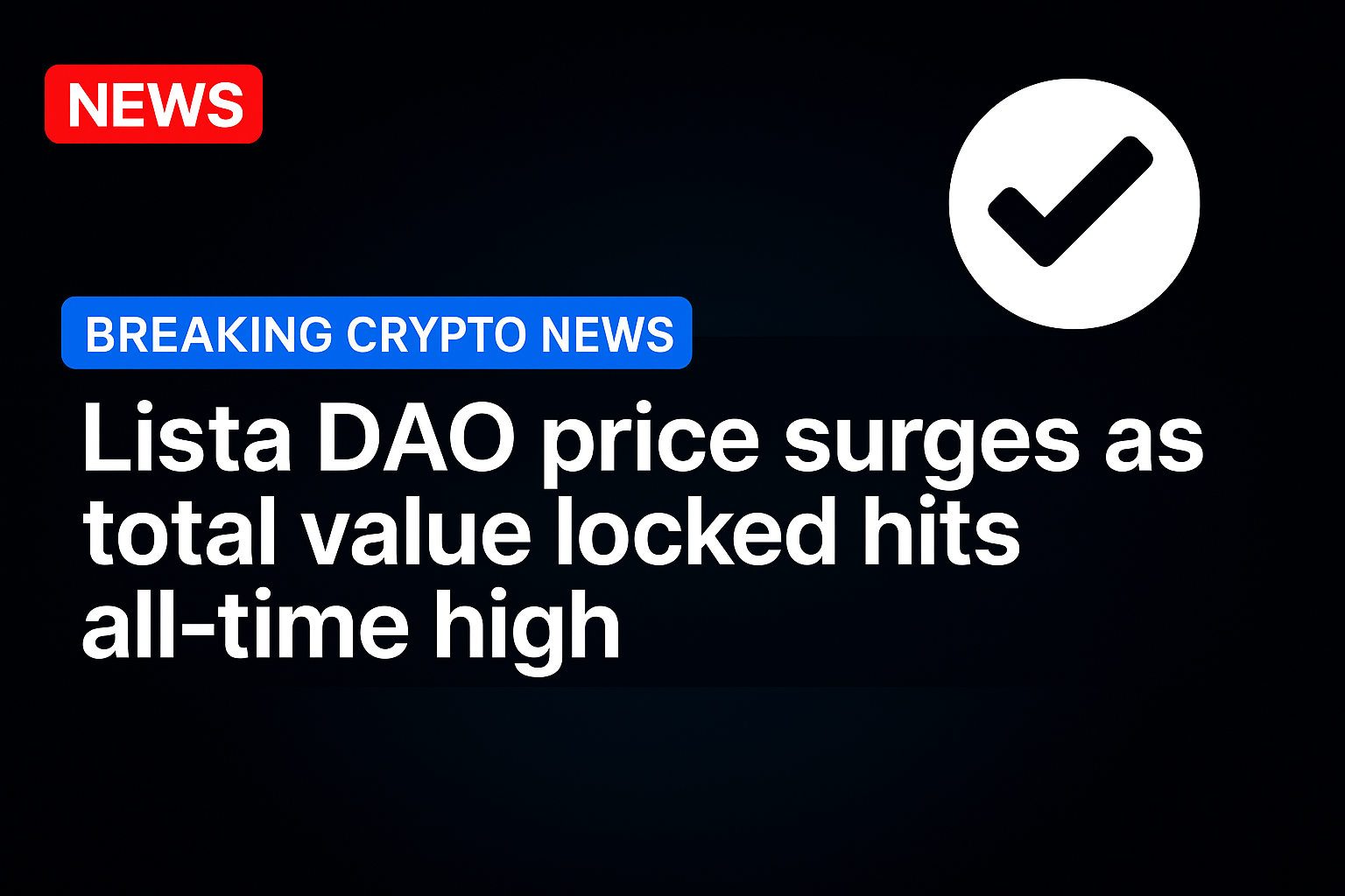 Lista DAO price surges as total value locked hits all-time high