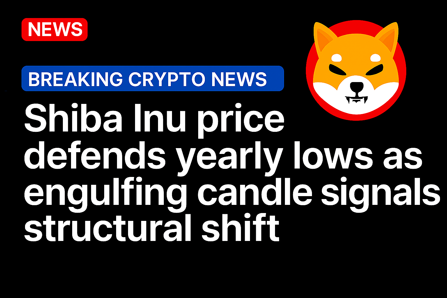 Shiba Inu price defends yearly lows as engulfing candle signals structural shift