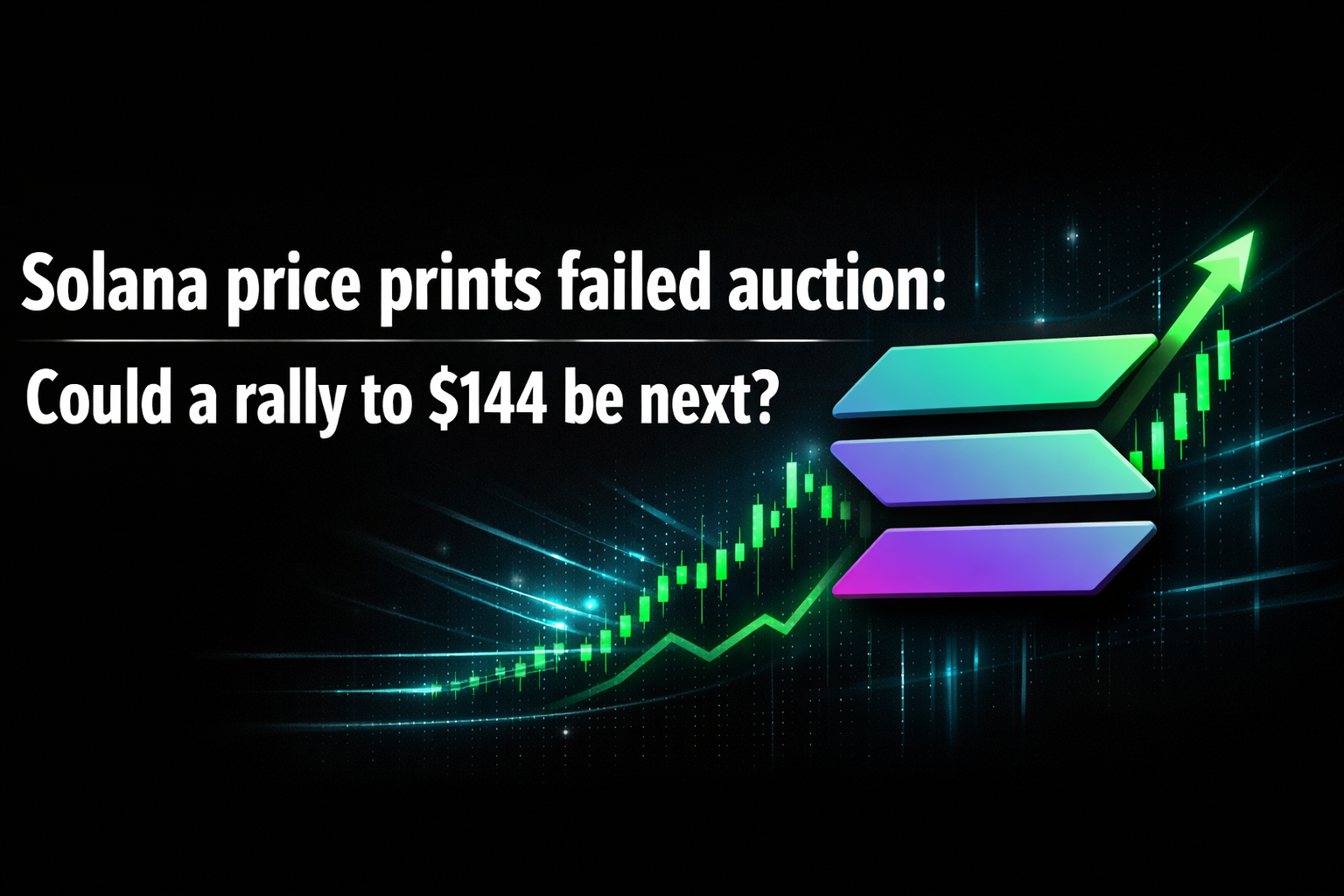 Solana price prints failed auction: Could a rally to $144 be next?