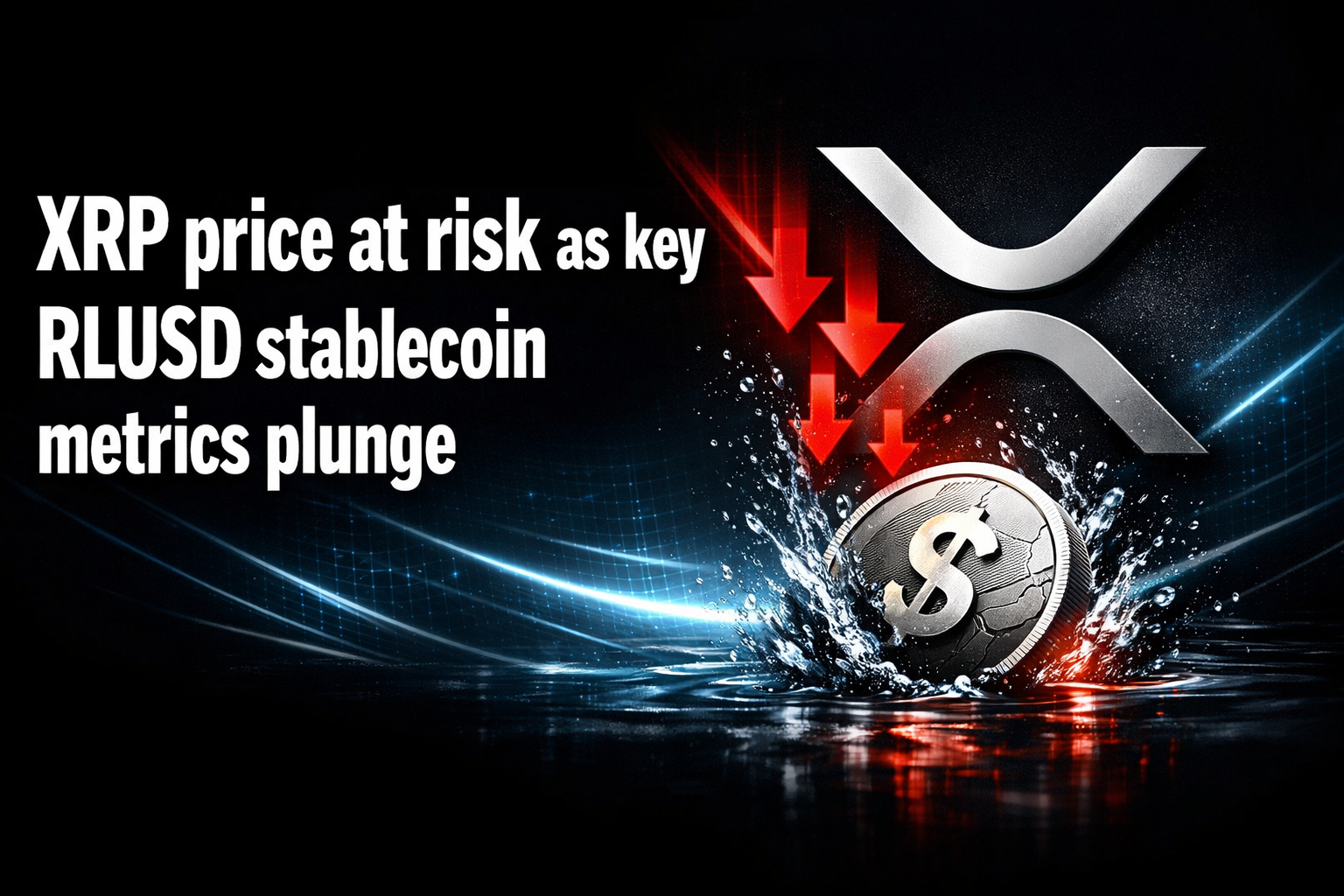 XRP price at risk as key RLUSD stablecoin metrics plunge