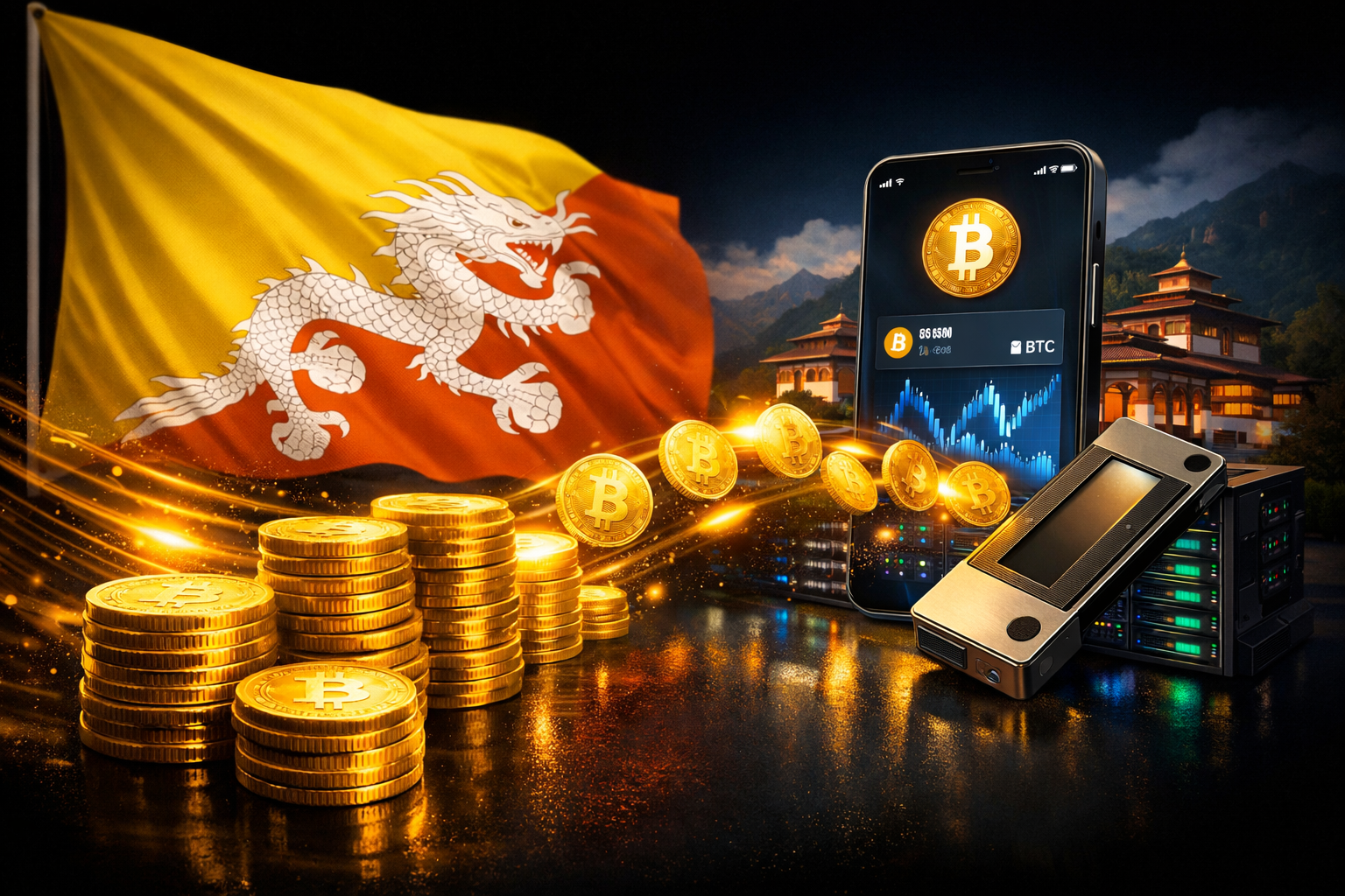 Bhutan Moves $22M in Bitcoin From Sovereign Wallets
