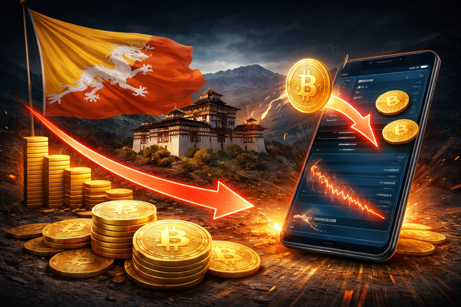 Bhutan Bitcoin Transfer Shows Ongoing Decline in Sovereign Holdings