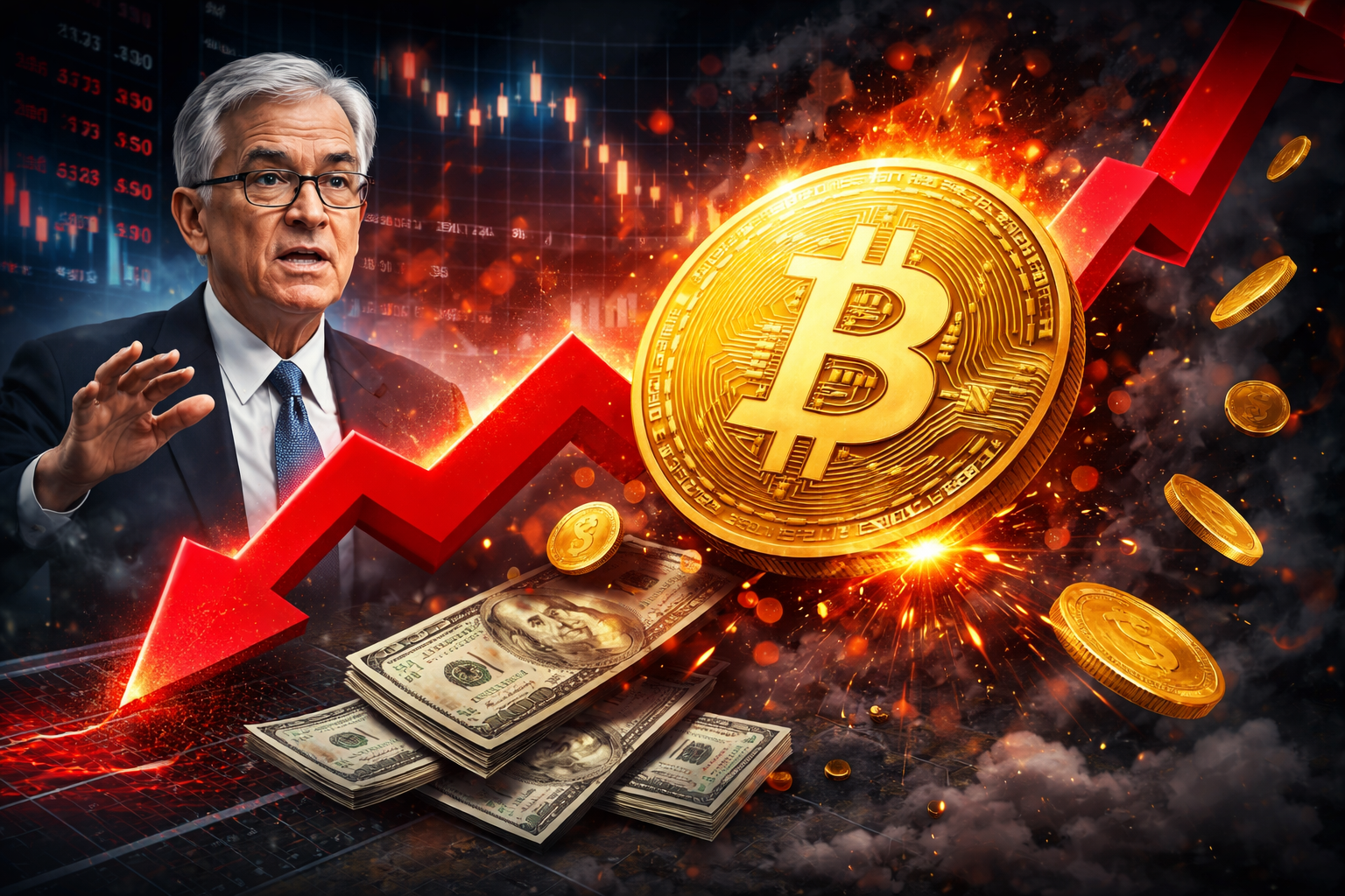 Bitcoin price drops to $70K as hot PPI data and Powell speech raise rate cut doubts