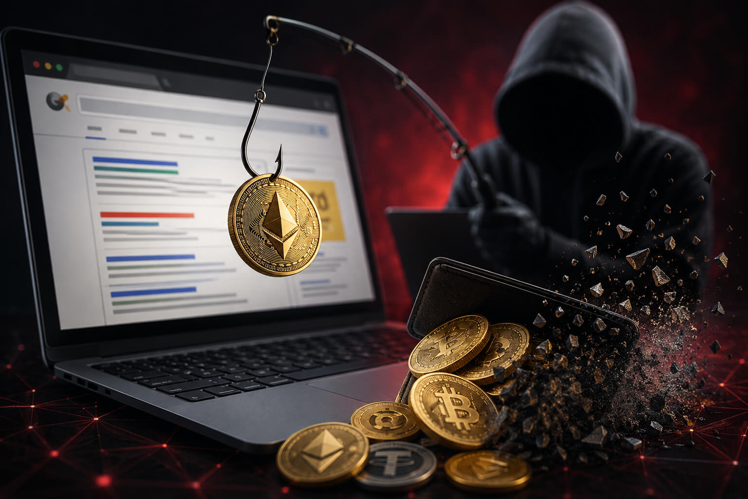 $400k Stolen from Crypto Investors via Fake Google Ads