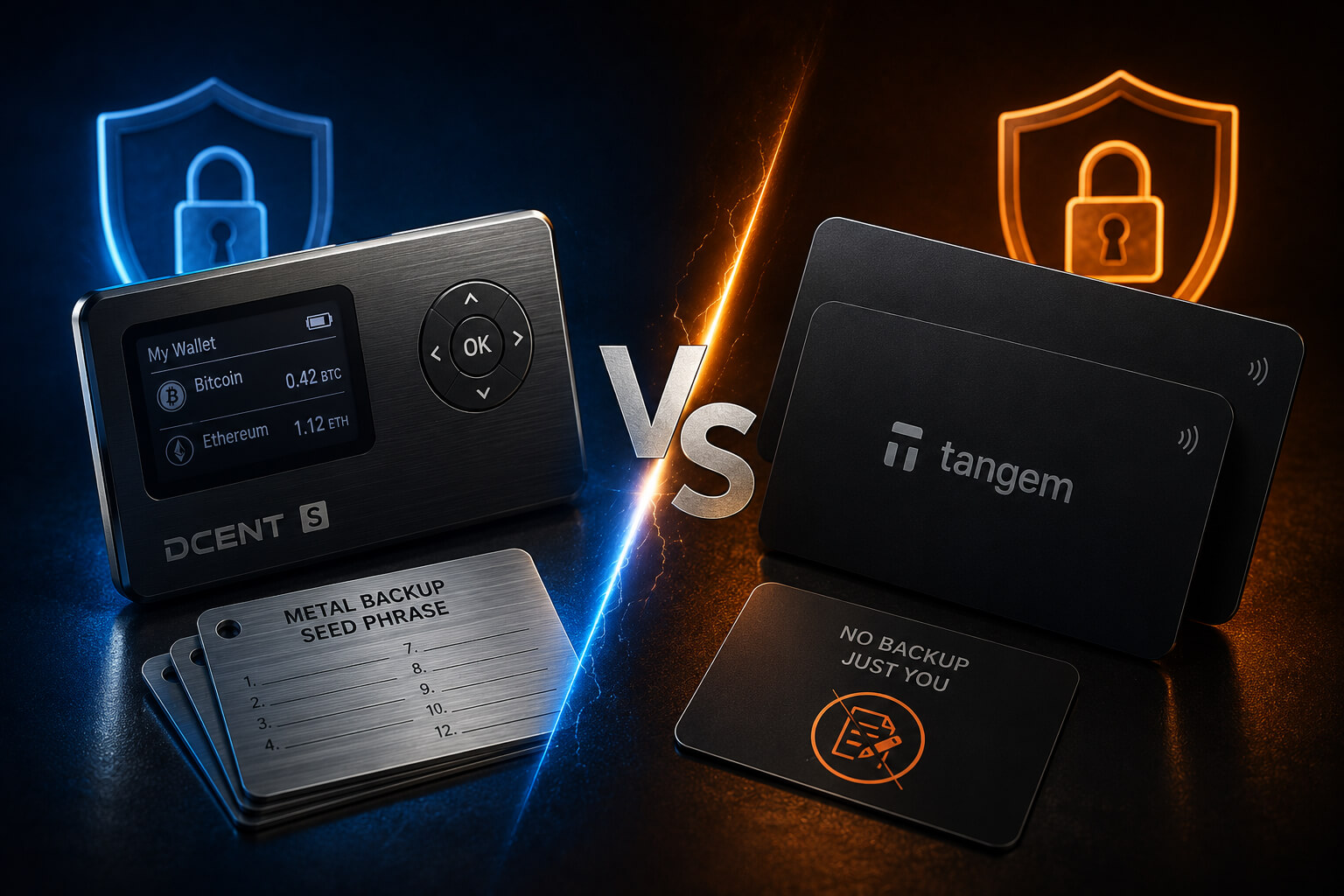 DCENT S vs Tangem