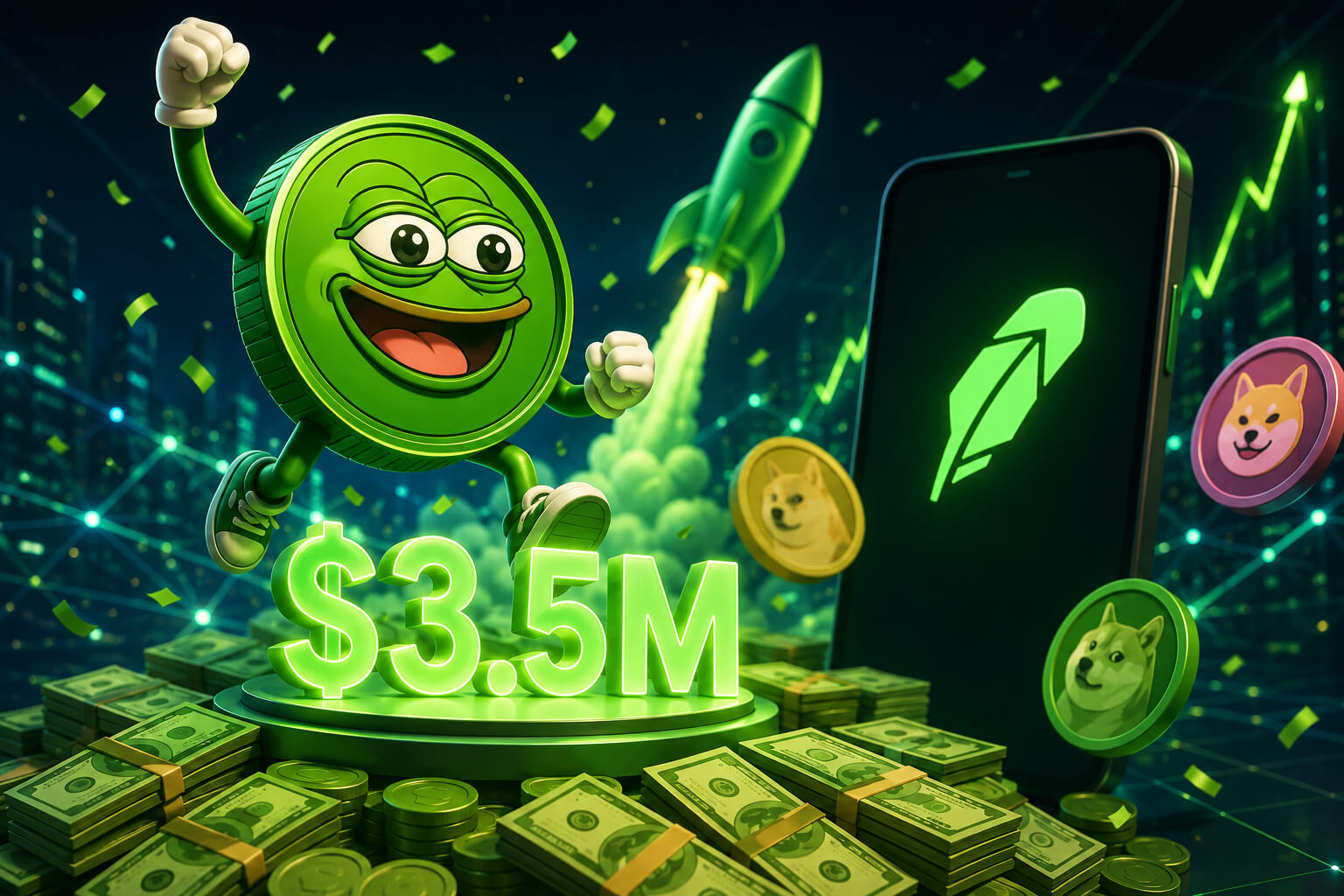 Memecoin.Fun Raises $3.5M as Robinhood Chain Token Race Heats Up