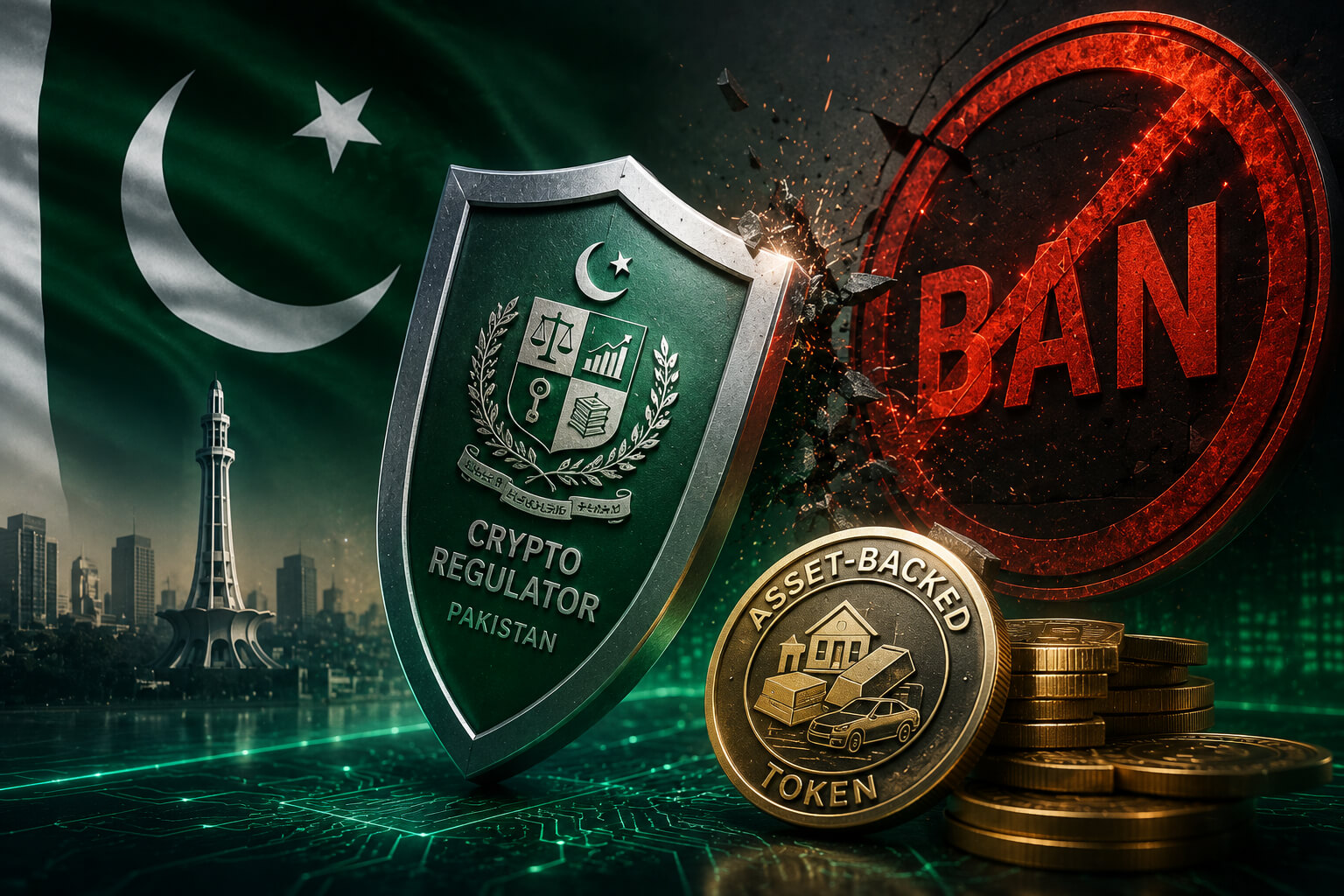 Pakistan Crypto Regulator Pushes Back as Asset-Backed Tokens Face Ban Risk