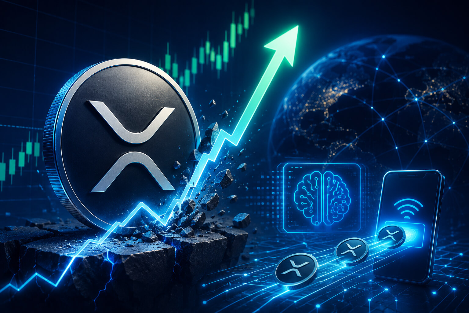 XRP Price Breaks Resistance as AI Payments on XRPL Pass 1 Million
